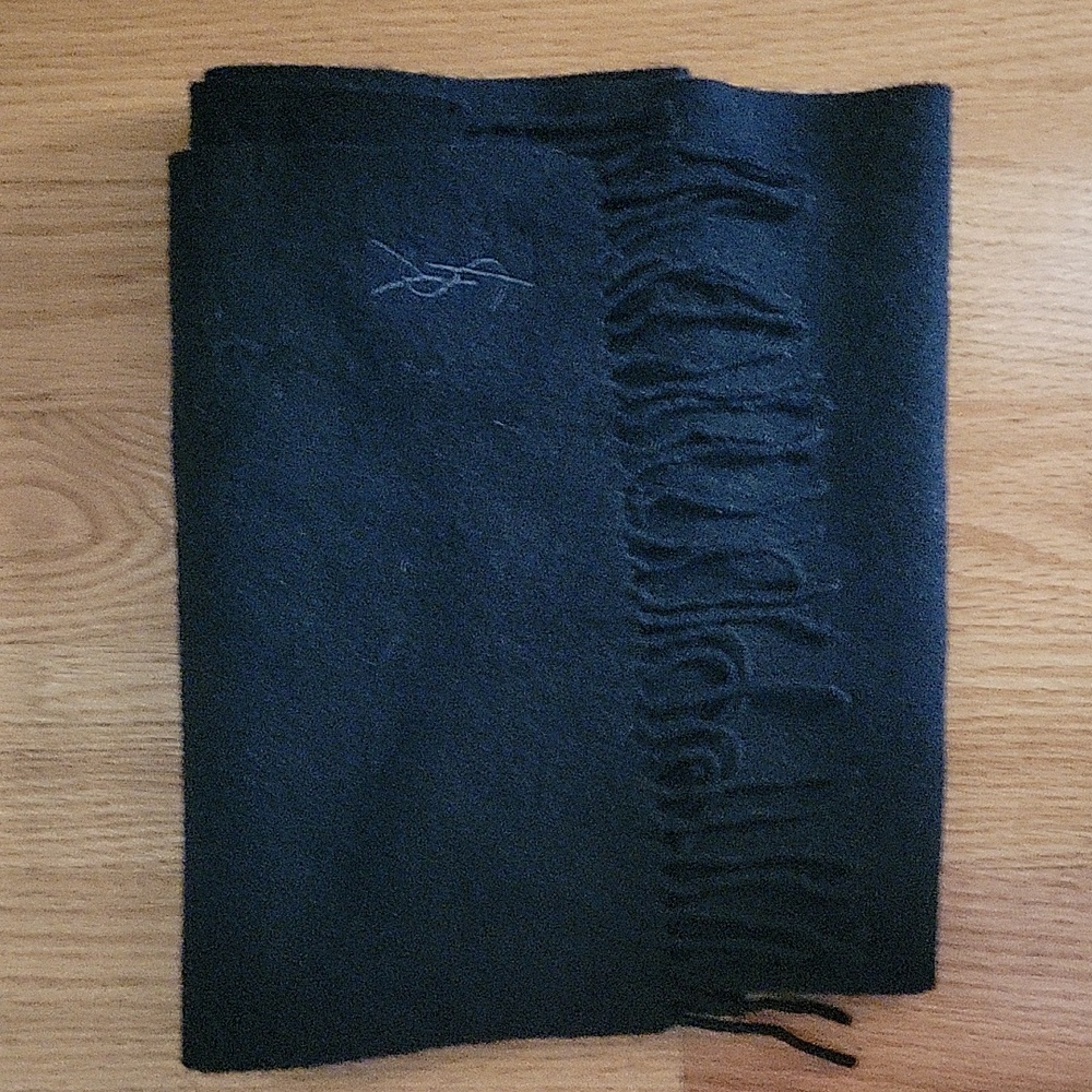 Yves Saint Laurent wool scarf